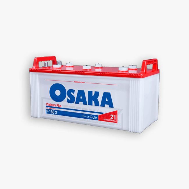 Osaka P180-S Platinum Plus Lead Acid Unsealed Car Battery