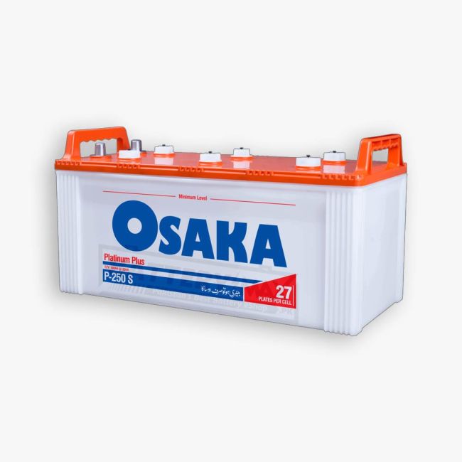 Osaka P250-S Platinum Plus Lead Acid Unsealed Car Battery