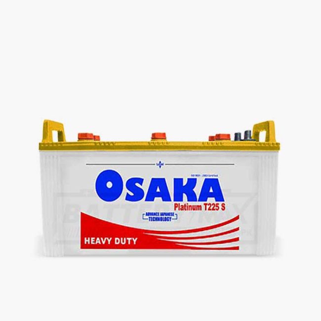 Osaka Platinum T225 S Unsealed Lead Acid Battery for Car and UPS