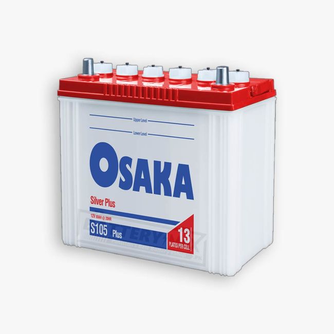 Osaka S105+ Lead Acid Unsealed Car Battery