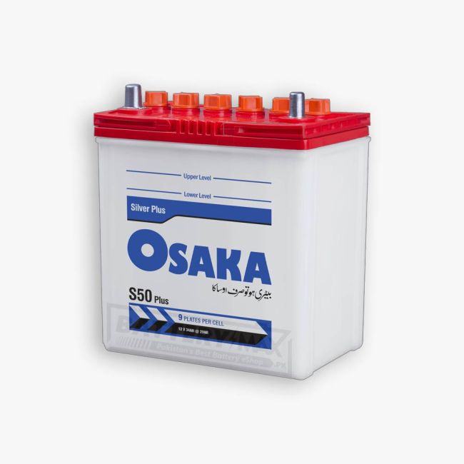 Osaka S50+ Lead Acid Unsealed Car Battery