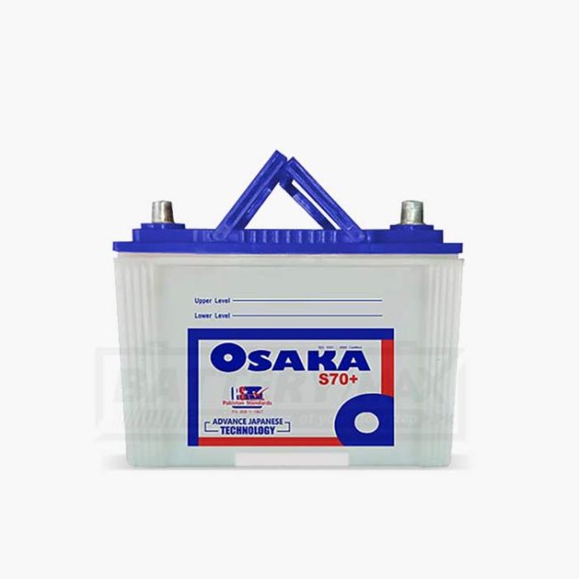 Osaka S70+ Unsealed Lead Acid Battery for Car and UPS