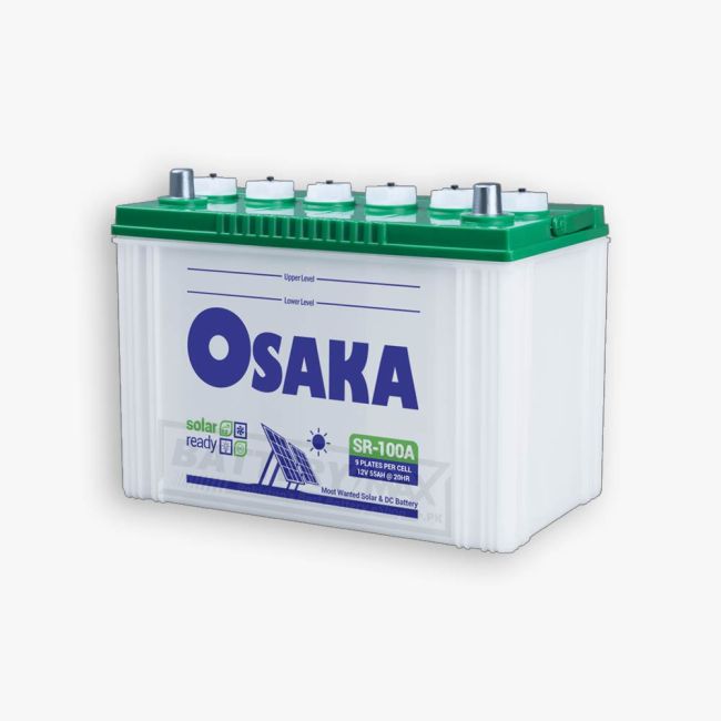 Osaka SR-100A Lead Acid Unsealed UPS & Solar Battery