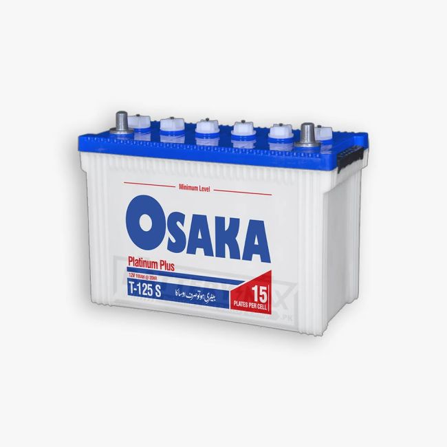 Osaka T125-S Platinum Plus Lead Acid Unsealed Car Battery