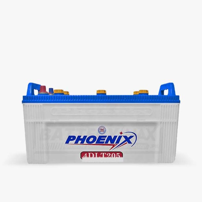 Phoenix 4DLT205 Unsealed Lead Acid Battery for Car and UPS