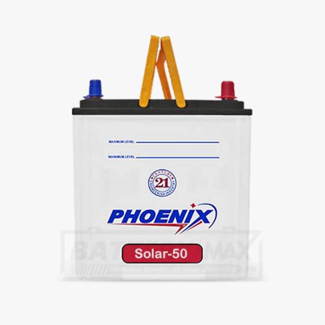 Phoenix Solar 50 Deep Cycle Lead Acid Unsealed UPS & Solar Battery