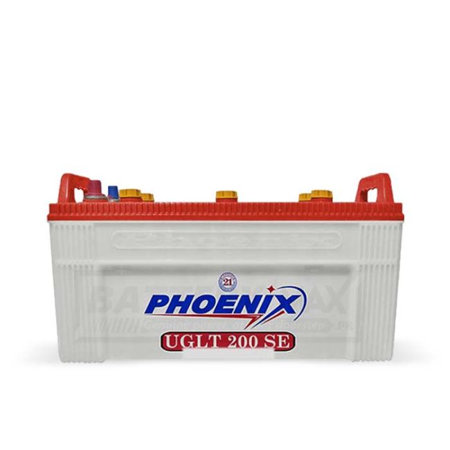 Phoenix UGLT 200 SE Unsealed Lead Acid Battery for Car and UPS