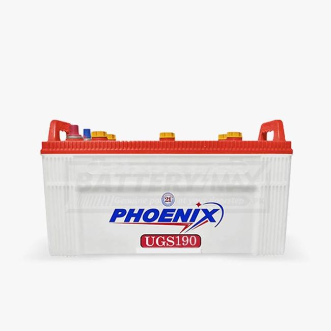 Phoenix UGS-190 Lead Acid Unsealed Car Battery