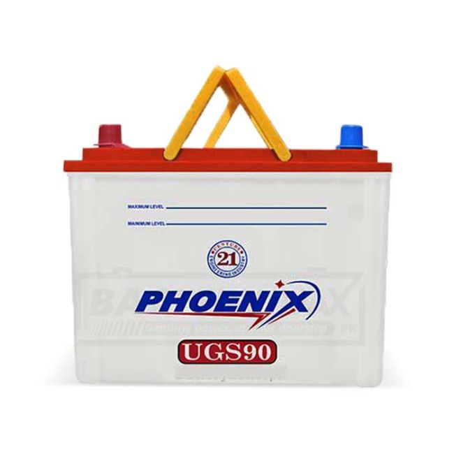 Phoenix UGS90 Unsealed Lead Acid Battery for Car and UPS