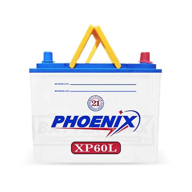 Phoenix XP60L Unsealed Lead Acid Battery for Car and UPS