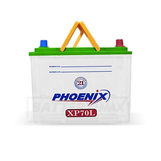 Phoenix XP70L Unsealed Lead Acid Battery for Car and UPS