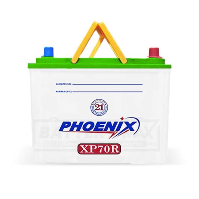Phoenix XP70R Unsealed Lead Acid Battery for Car and UPS