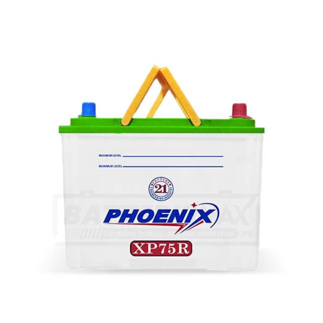 Phoenix XP75R Unsealed Lead Acid Battery for Car and UPS