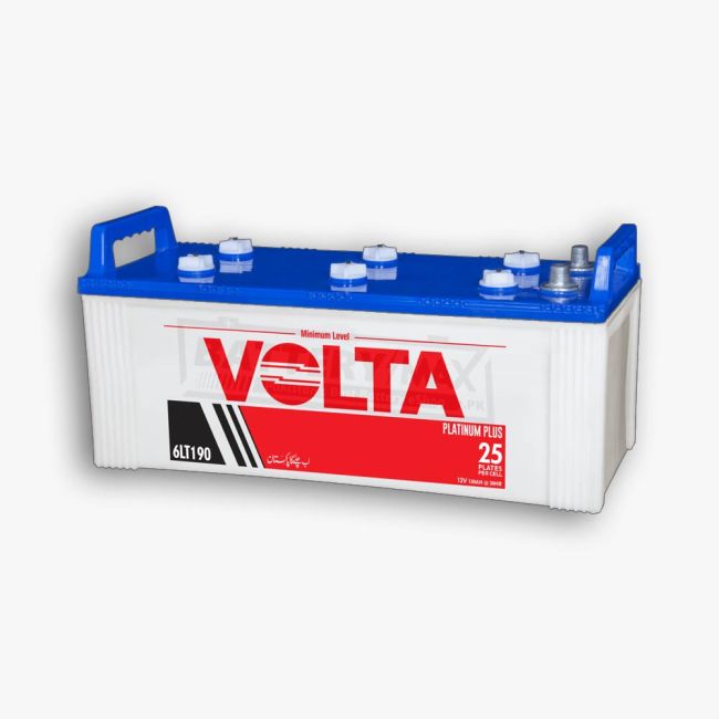 Volta 6LT190 Lead Acid Unsealed Car Battery