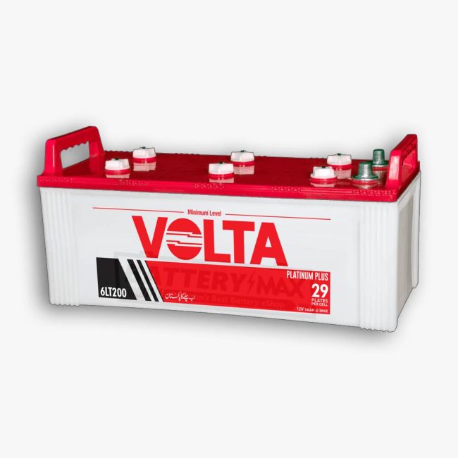 Volta 6LT200 Lead Acid Unsealed Car Battery