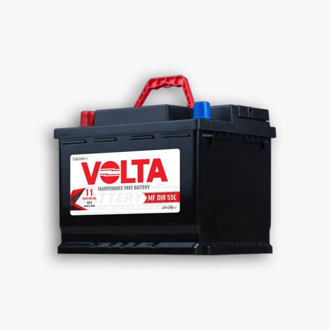Volta MF DIN 55L Lead Acid Sealed Car Battery