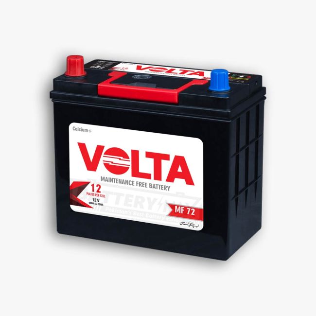 Volta MF72R (T2) Lead Acid Sealed Car Battery
