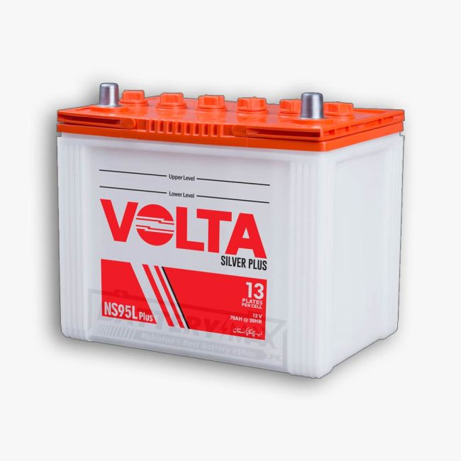 Volta NS95L+ Lead Acid Unsealed Car Battery
