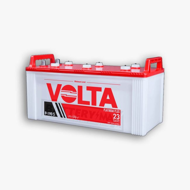 Volta P-190 S PLATINUM PLUS Lead Acid Unsealed Car Battery