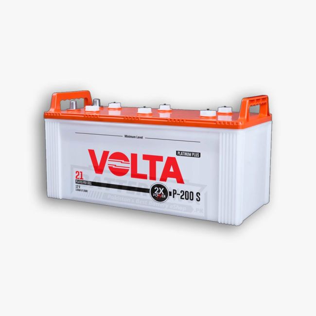 Volta P-200 S PLATINUM PLUS Lead Acid Unsealed Car Battery