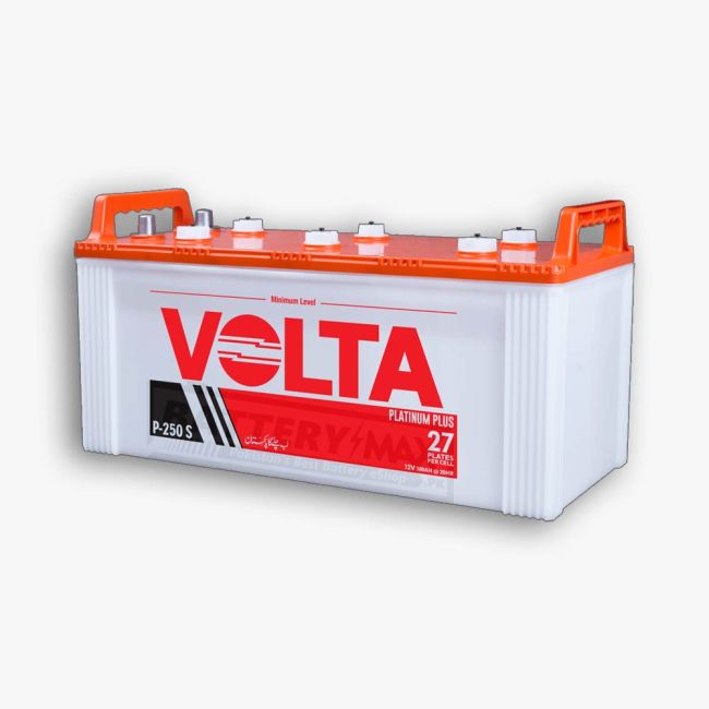 Volta P-250 S PLATINUM PLUS Lead Acid Unsealed Car Battery