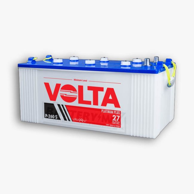 Volta P-260 S PLATINUM PLUS Lead Acid Unsealed Car Battery