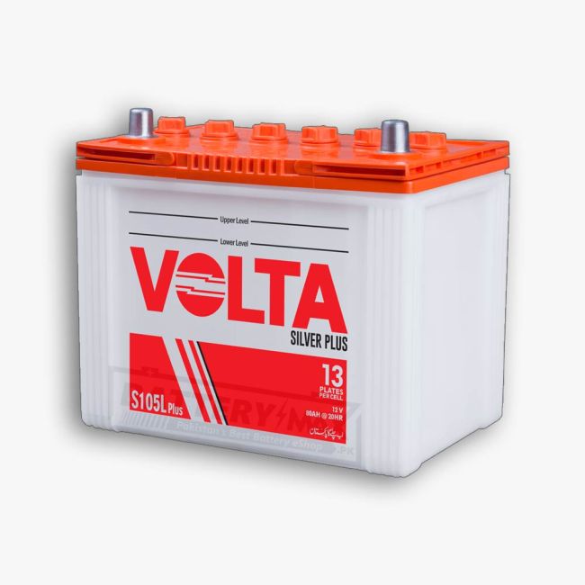 Volta S105L+ Lead Acid Unsealed Car Battery