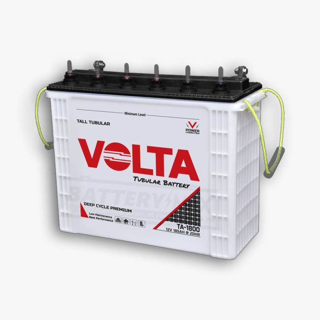 Volta TA-1800 Supreme Deep Cycle Lead Acid Unsealed Tubular UPS & Solar Battery