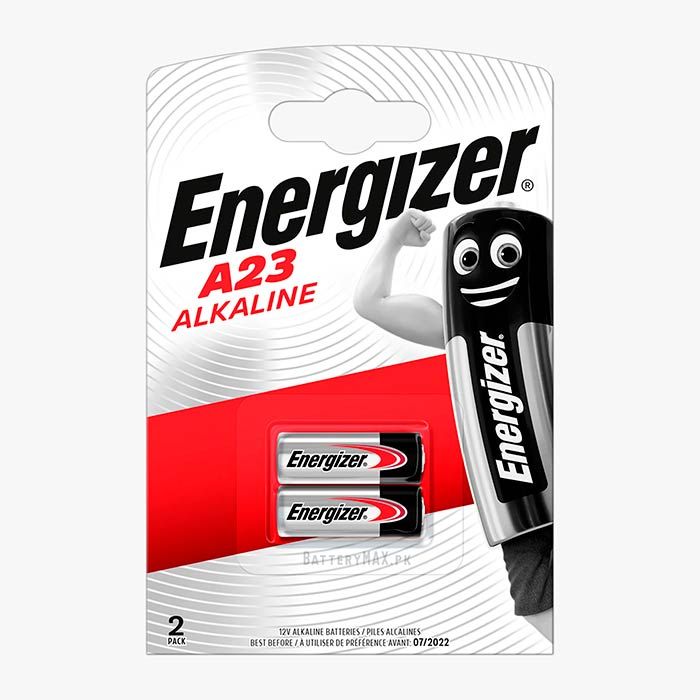 Energizer A23 12V Alkaline Battery 2 Pack Pakistan's Best Battery