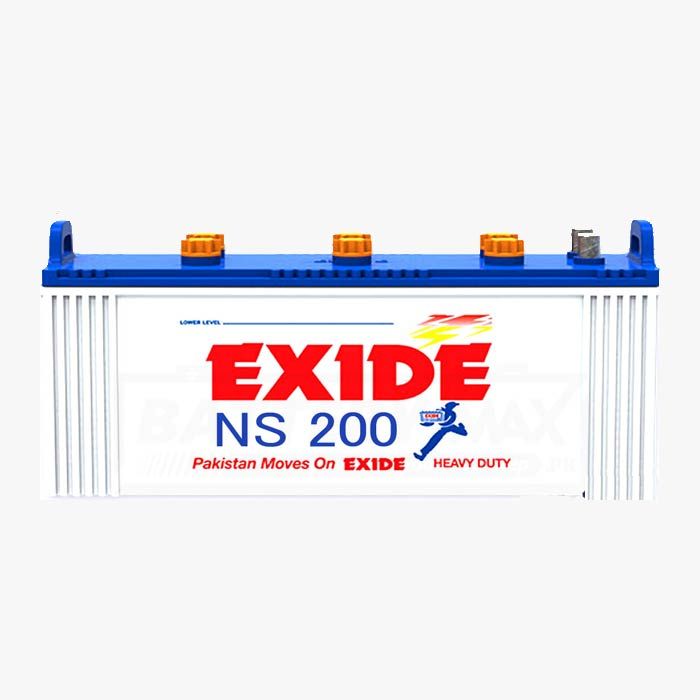EXIDE NS200 Lead Acid Unsealed Car Battery Pakistan's Best Battery