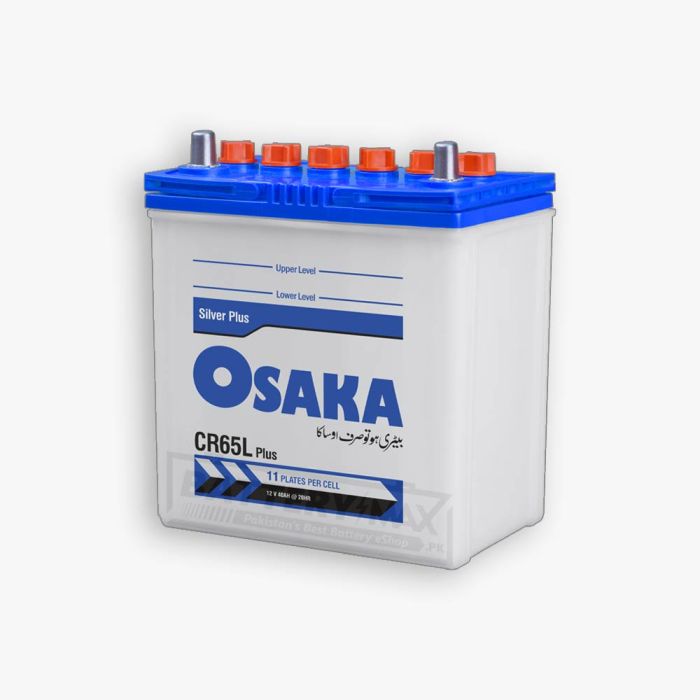 Osaka CR65L+ Lead Acid Unsealed Car Battery Pakistan's Best Battery