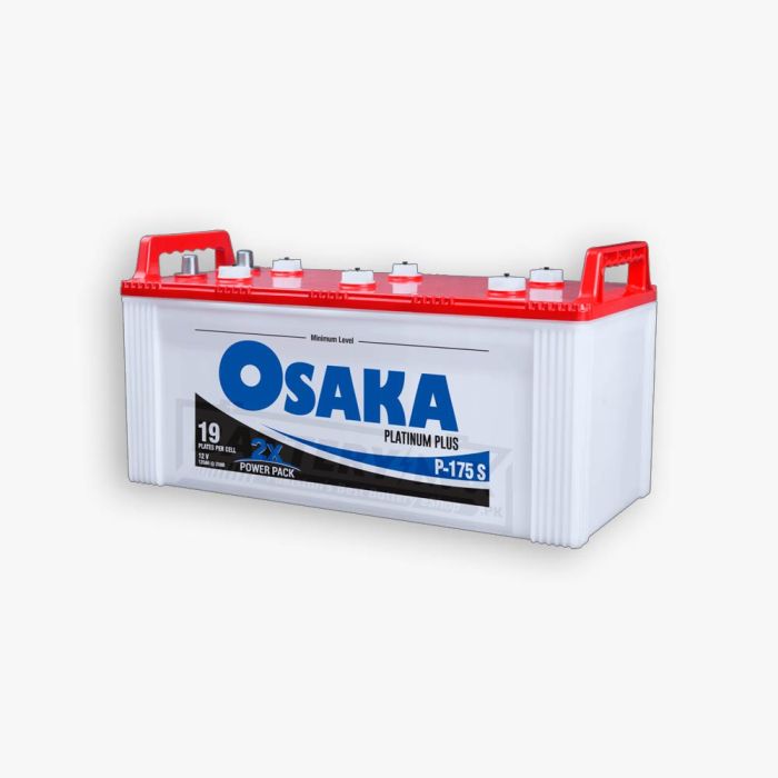 Osaka P175S Platinum Plus Lead Acid Unsealed Car Battery Pakistan's